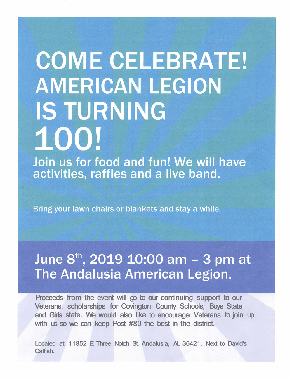 American Legion is Turning 100